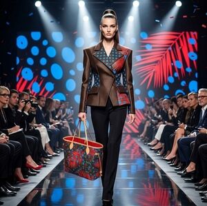 Louis Vuitton Neverfull MM Jungle dots limited Edition with pouch